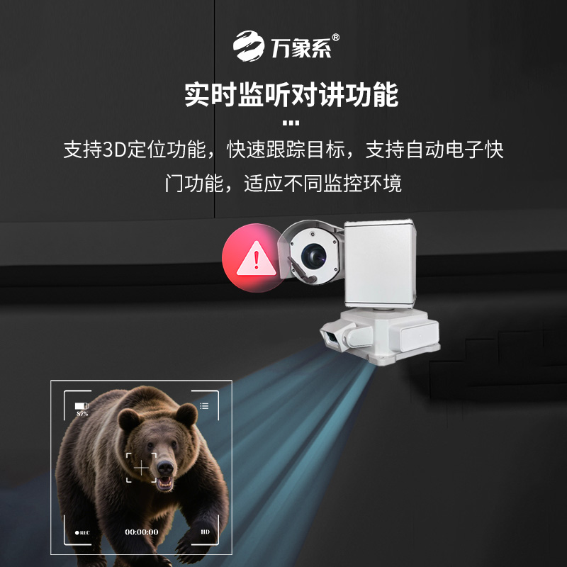 熊類智能驅(qū)逐器裝置，動物識別及入侵報警