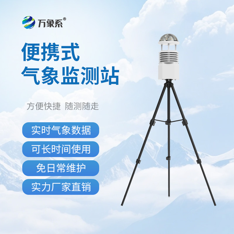 六要素便攜式氣象站